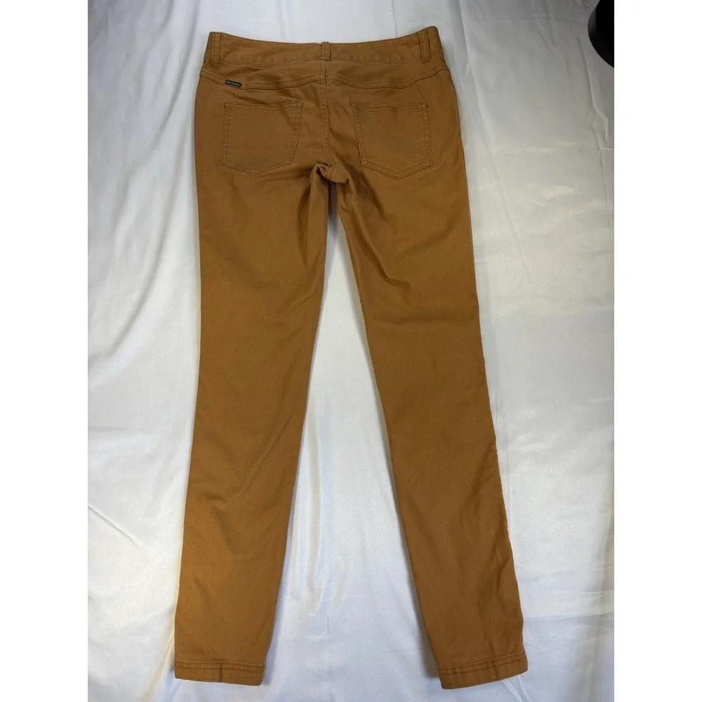 Columbia Women's 4 Orange Low Rise Denim Pants Outdoors Urban Streetwear‎